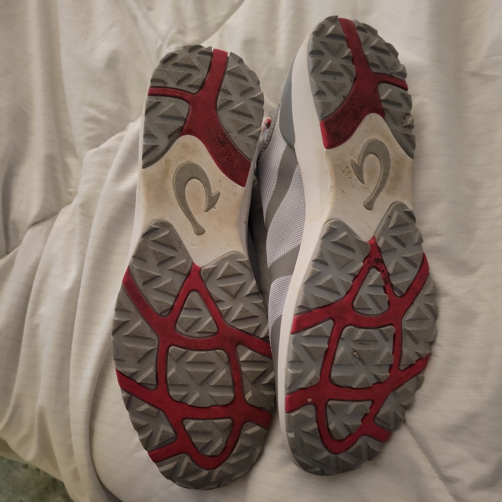 OluKai Gray and White Athletic Shoes - Picture 5 of 5